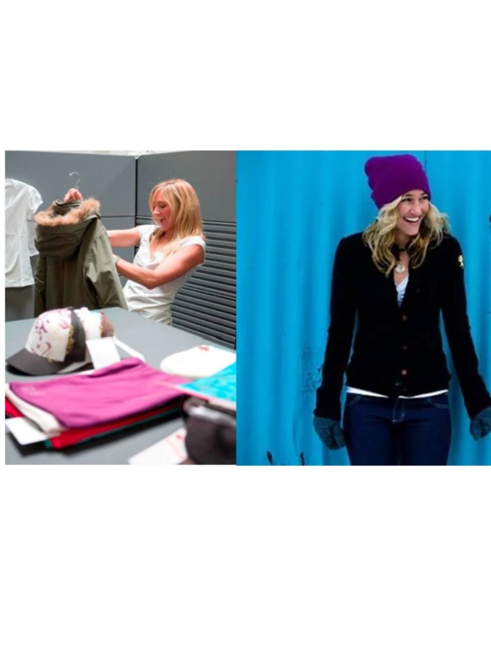 Set: Oakley/The Gretchen Bleiler Collection matching beanie and neck gaiter